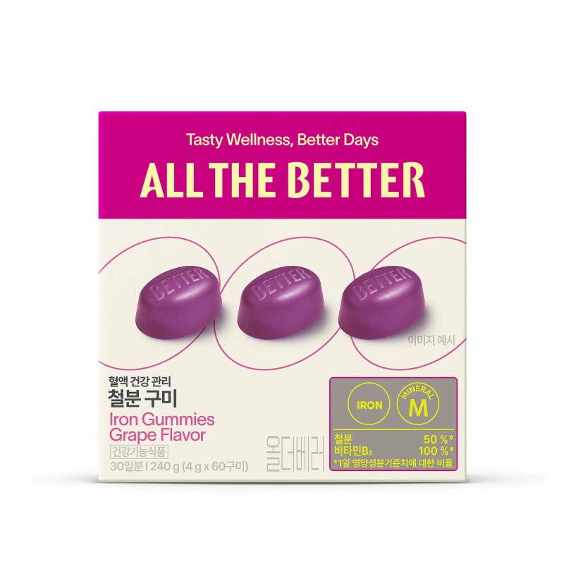 All the Better Wellness Gummies, 30-day supply of 6 types,