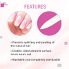 Nail Tek Crystal File Double-Sided with Fuchsia Companion Case, Medium