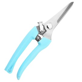 Meibatu Lightweight Pruning Shears - Sharp Stainless Steel Garden Scissors, Ergonomic Handle for Easy Trimming, Ideal for Branches, Flowers, Shrubs - Perfect for Home & Professional Gardening (Blue)