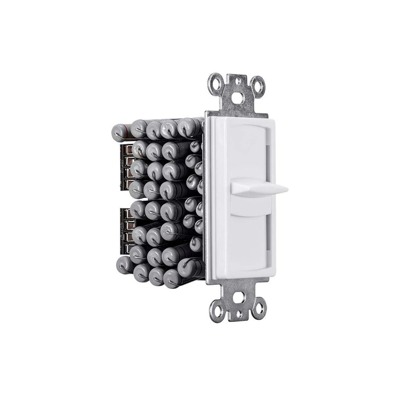 Monoprice 120-Watt Slider Resistance Speaker Volume Control, 12-Position Switch, 36dB