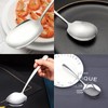 ZHOUHON Stainless Steel Serving Spoon, Large Spoon, Serving Spoon with