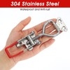 2 Pack 4003 Toggle Latch Clamp, 304 Stainless Steel Adjustable