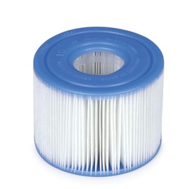 Intex Intex 29001E PureSpa Type S1 Heavy Duty Easy Set Dacron Paper Hot Tub Spa Filter Replacement Cartridge for Various PureSpa Models, 2 Pack