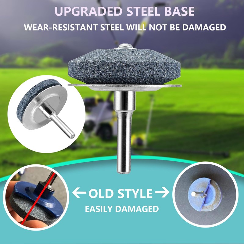 IRONHIT Lawn Mower Blade Sharpener, Upgraded Blade Assist Lawn Mower