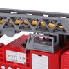 1:50 Ladder Fire Truck Alloy Model 180° Rotating Table Fire