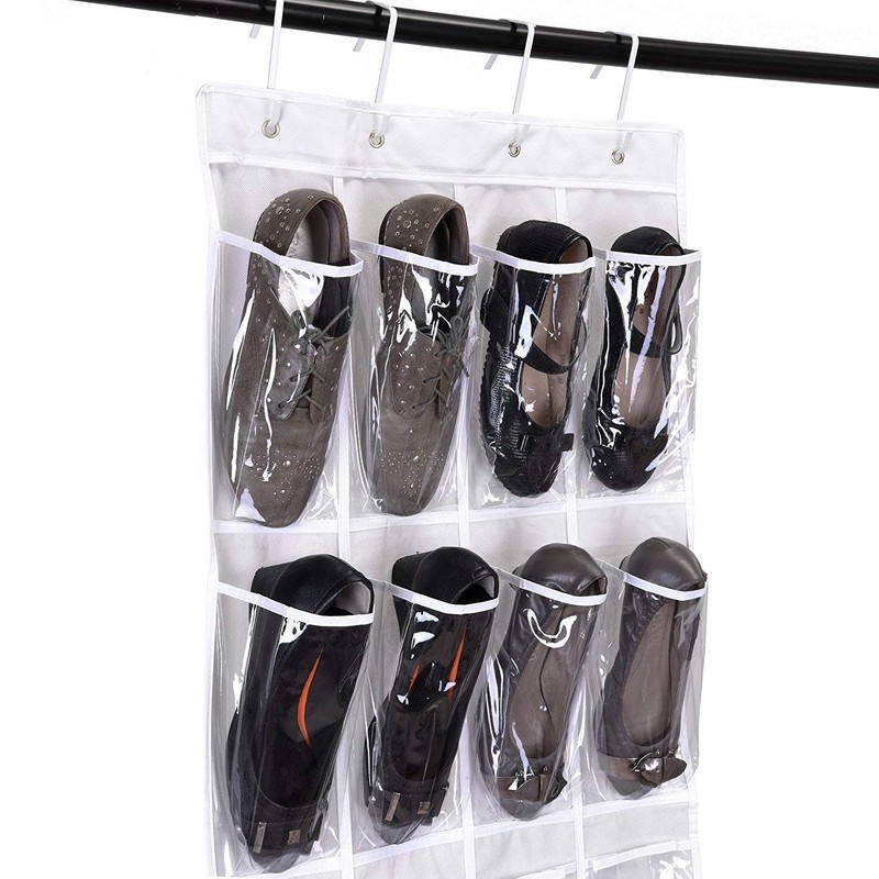 Shoe Storage Hanging Organiser Shoe Racks Foldable Wardrobes Storage Bag