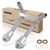 A-Premium Automatic Transmission Oil Cooler Line Hose Assembly Compatible with
