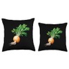 Jicama Vegetable Throw Pillow