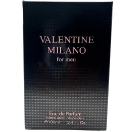 Fragrance Couture Valentine Milano Perfume for Men's Cologne 3.4 Fl.oz EDT