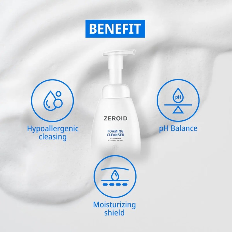 ZEROID Foaming Cleanser