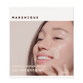 Marcique Wrinkle Repair Nasolabial Wrinkle Patch 60 sheets Improvement of nasolabial folds between forehead and eyebrows / 마르시끄 링클 리페어 팔자주름 패치 60매 이마 미간 팔자주름개선
