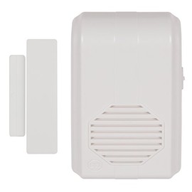 Safety Technology International, Inc. STI-3360 Wireless Entry Alert Chime with Receiver, Door or Window Transmitter Sensor STI-3353 Receiver Sold Separately,White