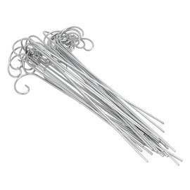 30Pcs Plant Label Hooks Holder Stainless Steel 200mm, Easy Repositioning, Simple and Modern Design, Ideal for Hanging Tags, Helping You Organize Your Garden Effectively