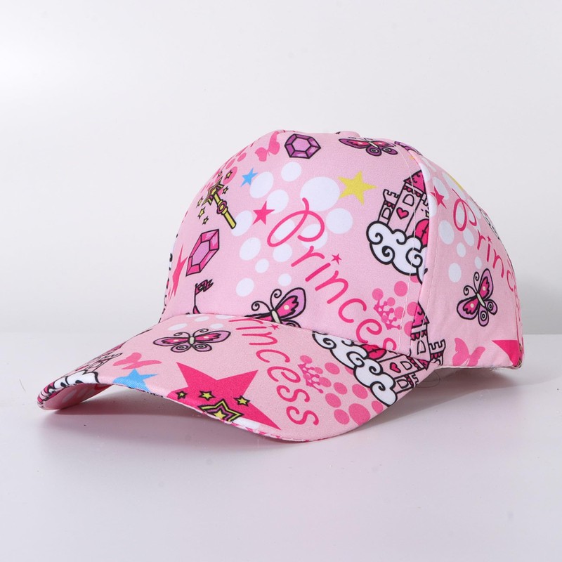 Hammist Baseball Cap, Children's Hat, Floral Design, Cute, Baseball Cap,