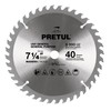 Pretul ST-740P, Disco sierra 7-1/4" para madera 40 dientes centro