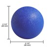 GOGO Massage Lacrosse Ball for Physical Therapy, Myofascial Release, Yoga