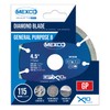 Mexco GPX10-8 General Purpose Concrete Diamond Blade, Cutting Disc for