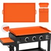 Full-Edge 22" Blackstone Silicone Griddle Cover, with 16" Silicone Spatula