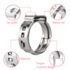 40 Pack 10.3mm-12.8mm Single Ear Hose Clamps PEX Cinch Clamps