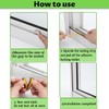 PackYard Window Blocker Noise Dust Insulation Draft Guard 33Feet/10m D-Section Draft