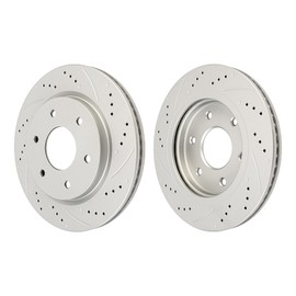 KAX 12.6" Front Rotors and Pads Kit For 2005-2007 Nissan TITAN, 2005-2006 Nissan Armada, 2005-2006 INFINITI QX56, Front Disc Brakes