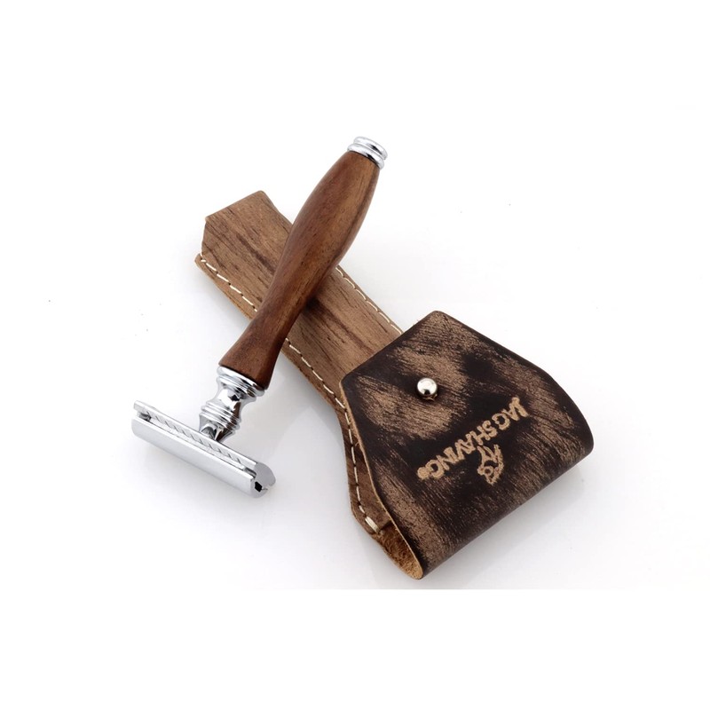 Jag Shaving Shaving Set – Sustainable 4-Piece Wooden Shaving Set