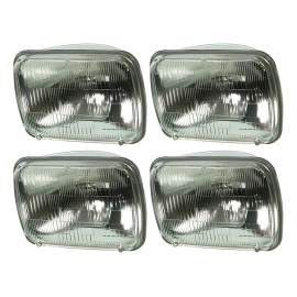 Paq 4 Faros Luz Alta/baja Supra 86 Al 93 Wagner Standard Ambos Lados