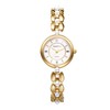 Lancardo Women Vintage Pearl Watch: Roman Numerals Dial Analog Quartz