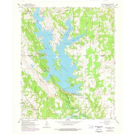 YellowMaps Lake Murray OK topo map, 1:24000 Scale, 7.5 X 7.5 Minute, Historical, 1964, Updated 1978, 27.4 x 22.5 in - Paper