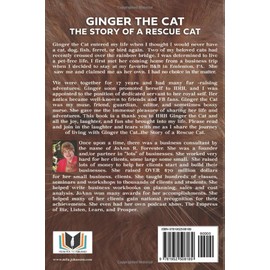  Ginger The Cat: The Story of A Rescue Cat