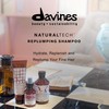 Davines Naturaltech REPLUMPING Shampoo, Gentle Cleasning To Add Hydration, Elasticity