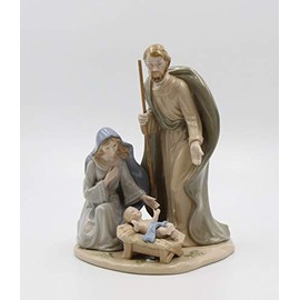 Cosmos Gifts Fine Porcelain Large Holy Family Figurine, 10-1/4" H