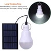 Solar Powered lamp Rechargeable Led Light Bulb for Outdoor Camping