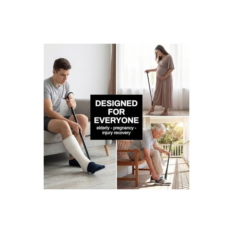 Pull-Out Aid for Compression Stockings, Socks, Multifunctional Sock Dressing Aid,