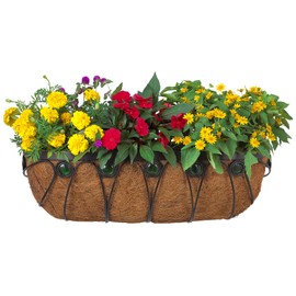 Arcadia Emerald Series Wall Trough Planter, 36-Inch