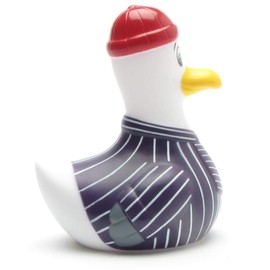Kuddel he Lücht Squeaky Seagull I Bath Duck I Squeaky Duck I H 11 cm