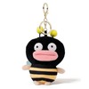 Wigo Tarako Honeybee Nuigurumi Key Holder, Women's, pattern 2
