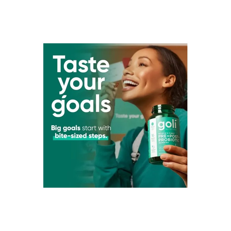 2pc Golii Pre Post Probioticos Sabor Frutos Rojos