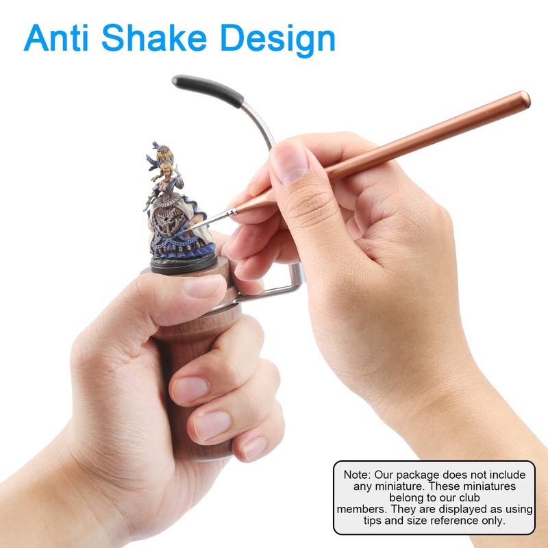 Jucoci Painting Handle for Mini Statues Painting Handle Compatible with