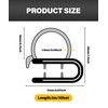 ESEWALAS 10FT/20FT Universal Automotive Door Seal Strip,U-Shape Car Door Rubber