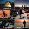 Jawploy Pocket Flashlight Rechargeable EDC Flashlight, 675LM， Dual Light Source