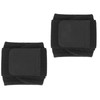 2Pcs Wrist Wraps Black Adjustable Breathable Elastic Skin Friendly Soft