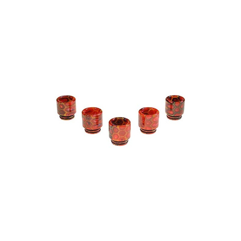 Armerah Honeycomb 810 Drip Tip eCig Mouthpiece Short/Wide Epoxy Resin