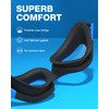 ZIONOR Optical Swimming Goggles G1 Leakproof (A1 Black Blue -200)