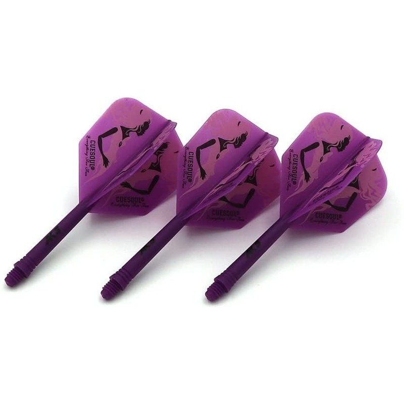 CUESOUL ROST Integrated Dart Flight and Shafts Big Wing Shape-21mm