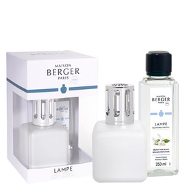 MAISON BERGER - Glacon Blanc Neige Set with 250 ml Délicat Musc