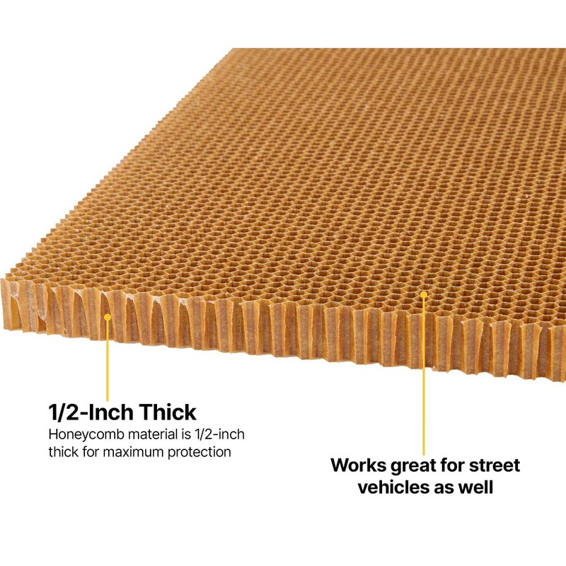 Radiator Screen Rock Guard Protector | Nomex Honeycomb, 18" x