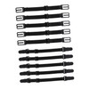 IWOWHERO 10 Pcs Adjustable Elastic Mask Extenders Flexible Ear Straps