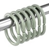 Amazer Shower Curtain Hooks Rings, 24 Pcs Shower Curtain Rings,