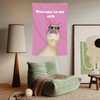 Welcome to My Crib Flag Hip Hop Sunglasses Dizzy Duck